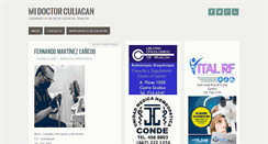 Desktop Screenshot of midoctorculiacan.com